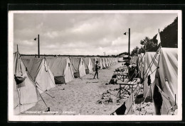 AK Scharbeutz / Ostseebad, Zeltstadt Am Strand  - Scharbeutz