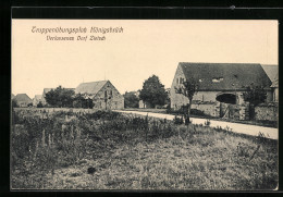AK Königsbrück, Truppenübungsplatz, Verlassenes Dorf Zietsch  - Zietsch