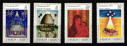 Samoa 362-365 Postfrisch Weihnachten #IJ723 - Samoa