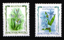 Ungarn 5326-5327 Postfrisch Blumen Netzkrokus Blaustern #IJ593 - Andere & Zonder Classificatie
