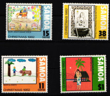 Samoa 490-493 Postfrisch Weihnachten #IJ751 - Samoa