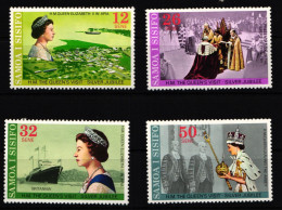 Samoa 346-349 Postfrisch 25 Jahre Regentschaft Königin Elisabeth II. #IJ721 - Samoa (Staat)