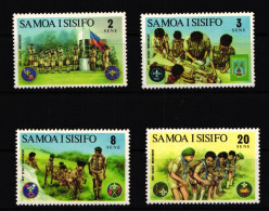 Samoa 276-279 Postfrisch Pfadfinderbewegung #IJ708 - Samoa