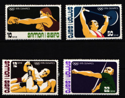 Samoa 338-341 Postfrisch Olympische Sommerspiele Montreal #IJ720 - Samoa