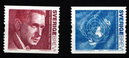 Schweden 2466-2467 Postfrisch 100. Geburtstag Von Dag Hammarskjöld #IJ859 - Other & Unclassified