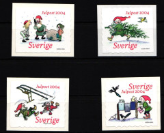 Schweden 2435–2438 Postfrisch Selbstklebend Weihnachten #IJ842 - Altri & Non Classificati