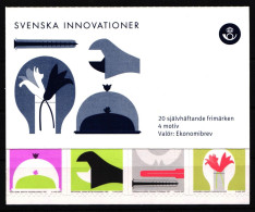 Schweden 2579-2582 Postfrisch Markenheftchen Schwedische Erfindungen #IJ933 - Altri & Non Classificati