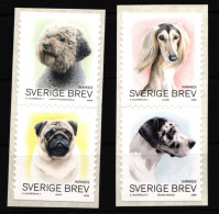 Schweden 2618-2621 Postfrisch Selbstklebend Hunde #IJ954 - Altri & Non Classificati