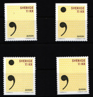 Schweden 2629 -26230 DO/DU Postfrisch Semikolon Und Komma #IJ964 - Altri & Non Classificati