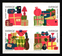 Schweden 2725-2728 Postfrisch Viererblock Weihnachten #IJ997 - Altri & Non Classificati