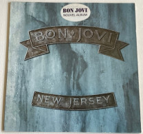 BON JOVI - New Jersey - LP - 1988 - Holland Press - Hard Rock & Metal