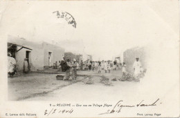 ALGERIE - 11 - RELIZANE - Une Rue Au Village Nègre - E. Larosa édit. Rélizane - Phot. Leroux Alger  - - Algerien