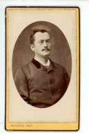 CDV PHOTO De Notable ADOLPHE BEAULIEU ( Photographe METENIER à VICHY CANNES NICE MENTON ) - Old (before 1900)