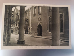 Grenoble - Rue Hector Berlioz - Eglise St André - Grenoble