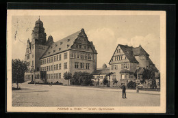 AK Worms A. Rhein, Grossh. Gymnasium  - Worms