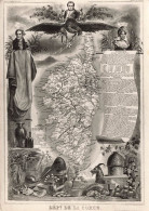 FRANCE - Dept De La Corse - Les éditions à Tomasi - Ajaccio - La Corse - Carte Géographique - Carte Postale Ancienne - Corse