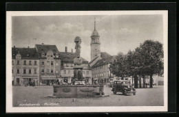 AK Bischofswerda, Marktplatz  - Bischofswerda