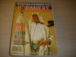 CINEMA PREMIERE 146 05.1989 Peter O'TOOLE Lawrence D'ARABIE CANNES 89 Les FILMS - Film