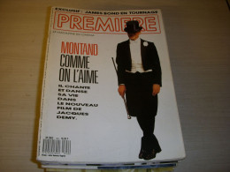 CINEMA PREMIERE 140 11.1988 Yves MONTANT Thierry FREMONT TOURNAGE James BOND     - Cine