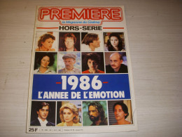 CINEMA PREMIERE 117HS 12.1986 BILAN 1986 Ch. LAMBERT BEINEX Claude BERRI CARAX - Film