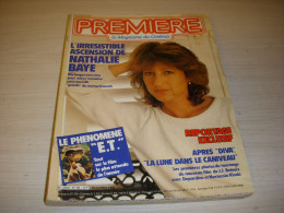 CINEMA PREMIERE 068 11.1982 Nathalie BAYE Daniel AUTEUIL Gerard JUGNOT JJ BEINEX - Cine