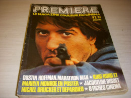 CINEMA PREMIERE 002 12.1976 D. HOFFMAN Barbara BACH MIOU-MIOU Jacqueline BISSET - Kino