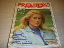 CINEMA PREMIERE 042 09.1980 Catherine DENEUVE A. DELON Claude CHABROL KAGEMUSHA  - Cinema