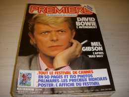 CINEMA PREMIERE 075 06.1983 JOURNAL Du FESTIVAL De CANNES Davis BOWIE Mel GIBSON - Cinema