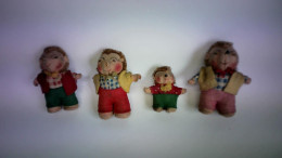 4 Mecki-Figuren Zum Aufhängen Von (Spielzeugfiguren / Puppen) - Non Classés