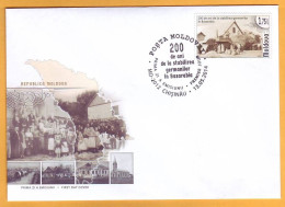 2014 Moldova Moldavie  Moldau FDC  200 Years Of Germans In Bessarabia. Germany. - Moldavia