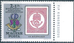 C5927 Hungary Philately Stamps Day Music Horn Flower MNH RARE - Día Del Sello