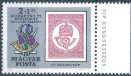 C5927b Hungary Philately Stamps Day Music Horn Flower MNH RARE - Musik