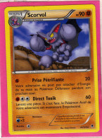 Carte Pokemon Francaise 2014 Xy Vigueur Spectrale 47/119 Scorvol 90pv Bon Etat - XY