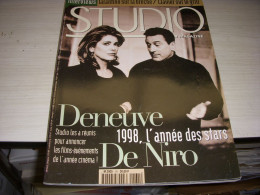 CINEMA STUDIO MAG 131 02.98 DENEUVE DE NIRO TARANTINO CLAVIER ANASTASIA DISNEY - Film