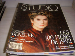 CINEMA STUDIO MAG 058 02.92 LES 100 FILMS DE 92 DENEUVE JJ ANNAUD CORNEAU - Cinema