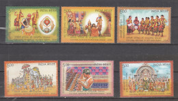 INDIA, 2024, Cultural Heritage Of Western Odisha, Odissa, Set 6 V, MNH, (**) - Ungebraucht