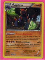 Carte Pokemon Francaise 2014 Xy Vigueur Spectrale 50/119 Gigalithe 140pv Holo Neuve - XY