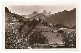 Saint Jean De Maurienne Route Du Glandon Montrond Et Les Aiguilles D'Arves Photo Carte Savoie France Htje - Saint Jean De Maurienne