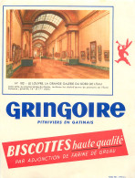 BUVARD IMAGE GRINGOIRE LE LOUVRE - Biscottes