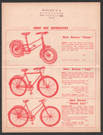 PUB 4 PAGES VELO GUILLER SA FONTENAY LE COMTE VENDEE / BICYCLETTE     F101 - Radsport
