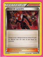 Carte Pokemon Francaise 2014 Xy Vigueur Spectrale 99/119 Atout De Lysandre Neuve - XY