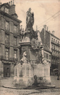 FRANCE - Rouen - Fontaine Et Statue Commemoratif De Jeanne D'Arc  - Place De La Pucelle - Carte Postale Ancienne - Rouen