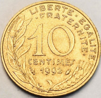 France - 10 Centimes 1992, KM# 929 (#4242) - 10 Centimes