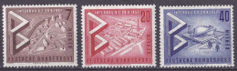 (160-162) Berlin 1957 Internationale Bauausstellung Interbau-Berlin **/MNH (A5-7) - Neufs