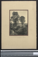 Fotografie Georg Friedrich Leonhardt, Stuttgart, Ansicht Bartenbach-Schleisweiler, Gewässer In Den Wiesen Bei Sulzbach  - Places