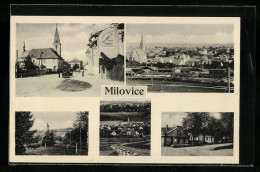 AK Milovice, Restaurace Pokoje, Panorama  - Tchéquie