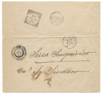 DA CINGOLI A SERRASANQUIRICO - 21.5.1890. - 1. ...-1850 Prephilately