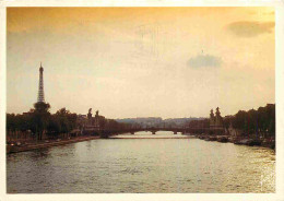 75 - Paris - La Seine Et Ses Bords - Coucher De Soleil - CPM - Voir Scans Recto-Verso - Die Seine Und Ihre Ufer