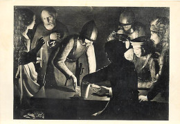 Art - Peinture Religieuse - Georges De La Tour - Le Reniement De Saint Pierre - CPM - Voir Scans Recto-Verso - Schilderijen, Gebrandschilderd Glas En Beeldjes