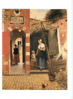 Art - Peinture - Pieter De Hooch - The Courtyard Of A House In Delft - Carte Neuve - CPM - Voir Scans Recto-Verso - Pittura & Quadri